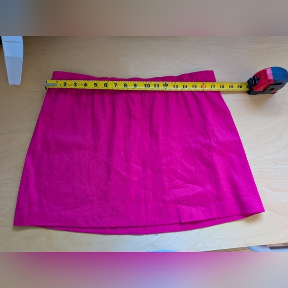 NWOT HOUSE OF HARLOW 1960 Pink Women Skirt Size XL 52% Linen - Picture 6 of 7